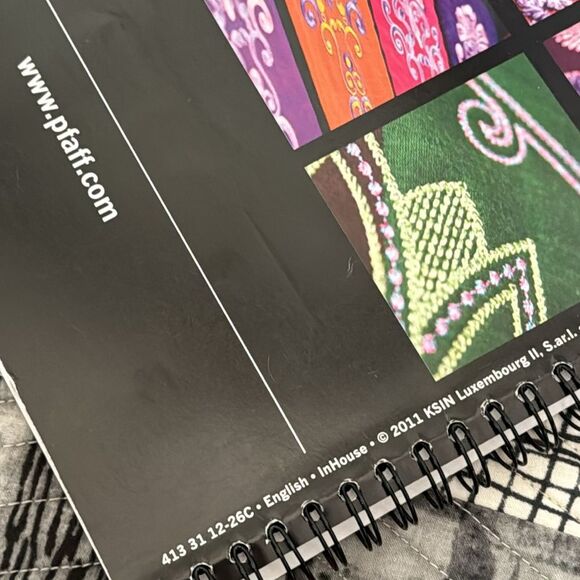 Pfaff Creative Sensation Sewing Machine Manual - Picture 8 of 8